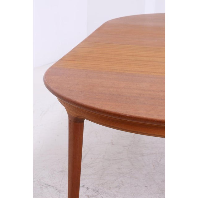 Vintage Danish Extendable Dining Table in Teak by Johannes Andersen, 1960s For Sale - Image 13 of 16