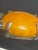 Art Deco Art Deco Baltic Amber Butterscotch Egg Yolk Cabochon Brooch, Antique Art Deco With Marcasite For Sale - Image 3 of 6