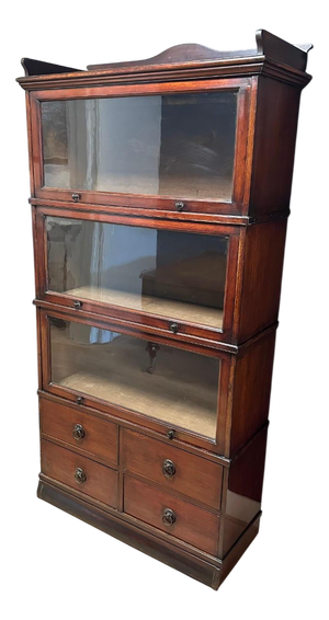 Antique Bookcase in Teak, 1880