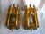 Unusual and rare this beautiful pair of sconces are in the Neo-Gothic style , and really give the feeling they are like...