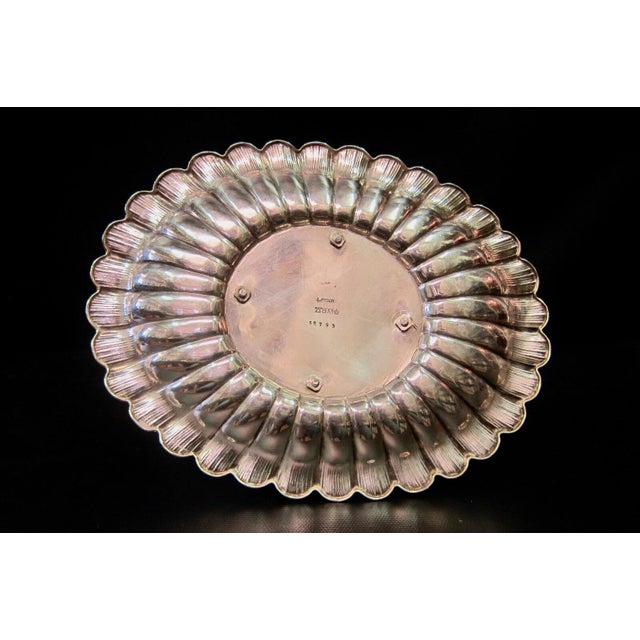 Metal Early 20th Century L. Posen 800 Silver Sauce Boat For Sale - Image 7 of 8