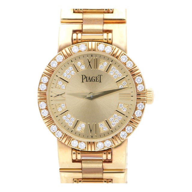 Piaget Dancer 125th Anniversary Limited Edition Diamond 18k Gold Watch For Sale