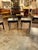 This pair of vintage French black oak side tables is a stylish addition to any room. Adds a touch of vintage charm to your...