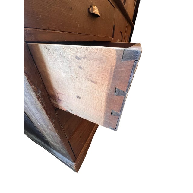 Antique Country Maids Pantry Cabinet For Sale - Image 10 of 11