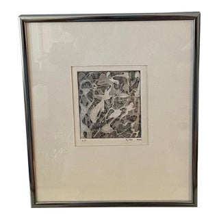 Early 21st Century Artist Proof Pencil Abstract Drawing, Signed & Numbered For Sale