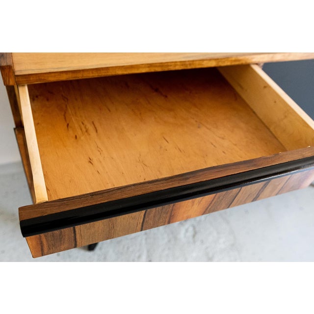 Vintage Polish Sideboard in Walnut, 1970s For Sale - Image 15 of 18