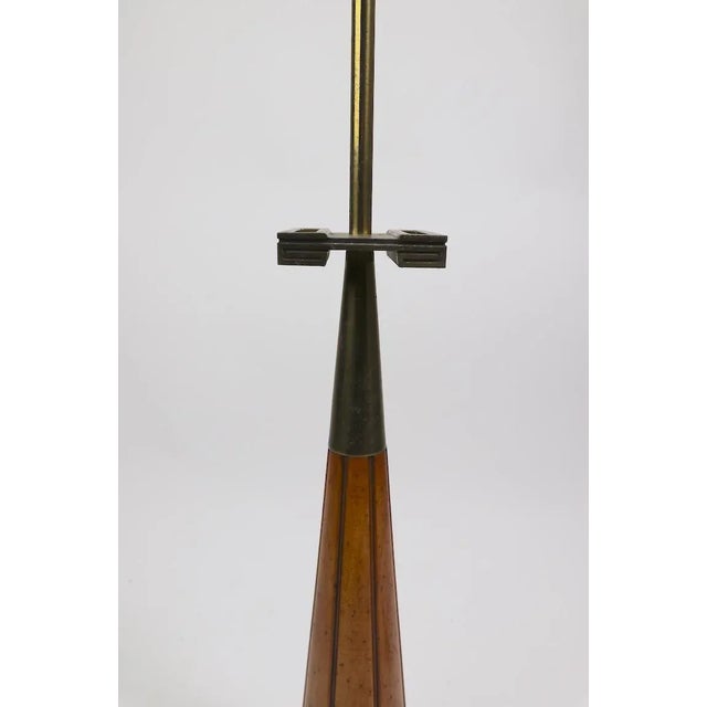 Mid 20th Century Stiffel Lamps After Parzinger - a Pair For Sale - Image 5 of 12