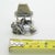 Vintage Italian Silver Hunter with Dog Fireplace Miniature Figurine, 1970s For Sale - Image 13 of 14