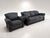 Loom Shadow Heritage Black Leather Sofa For Sale - Image 11 of 12