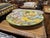 Italian Mid-Century Italian Deruta Style Hand-Painted Faience Harvest Charger For Sale - Image 3 of 10
