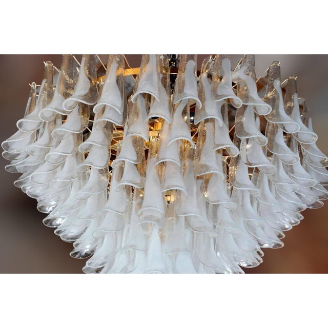 Italian 21st Century Murano Selle Chandelier by Fabio LTD For Sale - Image 3 of 5