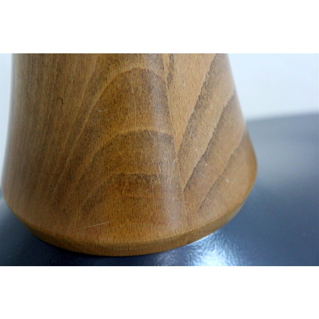 Mid-Century Modern Oval Ash Tulip Coffee Table from Drevotvar Jablonné Nad Orlicí, 1960s For Sale - Image 12 of 13