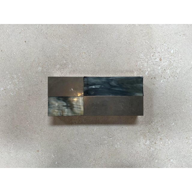 1980s Vintage Italian Rectangular Decorative Box 1980s For Sale - Image 5 of 8