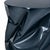 1990s Sculptural Blue Lacquered Metal Side Table, 1990s For Sale - Image 5 of 9