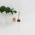 2020s Garnet Martini Solitaire Stud Earrings in Solid 14k Gold - 2 Pieces For Sale - Image 5 of 6