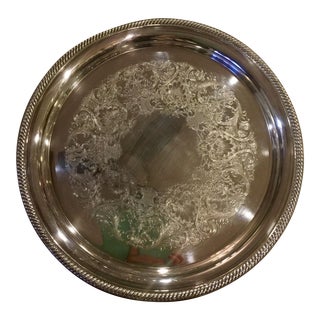 International Silver Co #671 Silverplated Platter For Sale