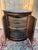 Louis-Philippe Corner Cabinet in Flamed Mahogany and Veined Grey Marble For Sale - Image 5 of 7