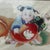 Chinoiserie 1950s Original (Not a Print) Mid-Century Hand-Painted Chinese Nianhua Folk Art Painting in Custom Gilt Faux-Bamboo Frame For Sale - Image 3 of 6