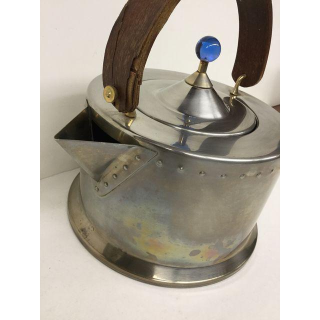 1970s Art Deco Edmund Steel Tea Kettle Chairish
