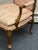 Blush Vintage Louis XV Upholstered Fauteuil Armchairs - A Pair For Sale - Image 8 of 11