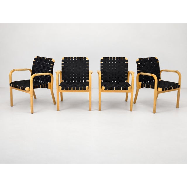 Model 45 Chair by Alvar Aalto for Artek, 1970s Beautiful vintage armchair designed by Alvar Aalto for Artek in the 1970s....