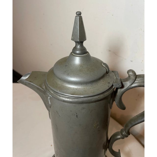 Antique 1800's Pewter Methodist Episcopal Church Presentation Tankard Flagon For Sale - Image 13 of 15