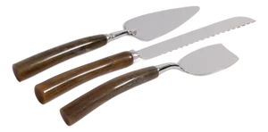 Gourmet Cheese 3- Piece Knife Set in Gift Box