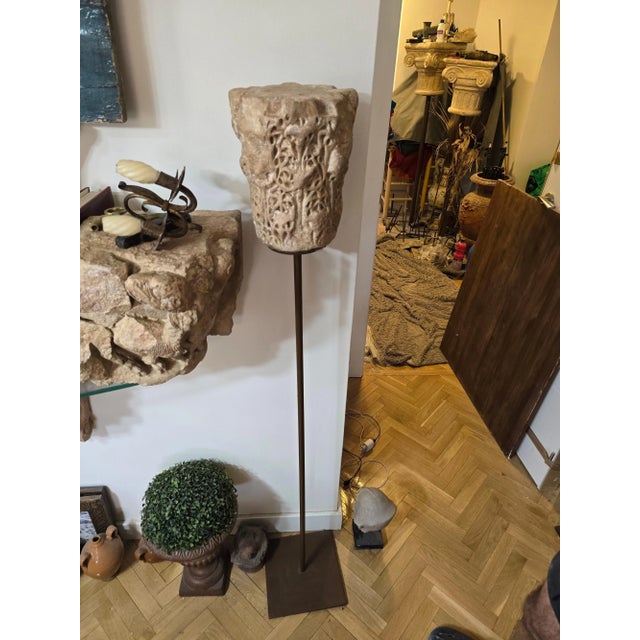 11th Century Arabic Capital, 1950a For Sale - Image 3 of 9