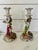 Rare Pair of Antique Dresden Porcelain Candlesticks – Rococo Style with Cherubs & Floral Detail This stunning pair of...