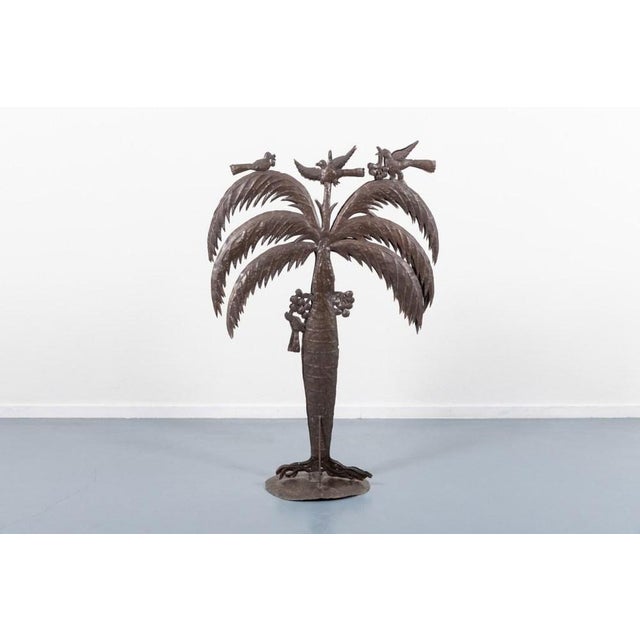 Wrought Metal Palm Tree by Atelier Marolles For Sale - Image 9 of 10