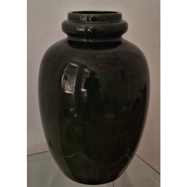 Large Vintage Brutalist Ceramic Floor Vase, 1960s For Sale - Image 6 of 18