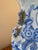 1980s Maitland-Smith Large Blue and White Vase For Sale - Image 5 of 10