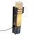 Dutch Opaline Glass Wall Sconce on Chrome Base from Glashütte Limburg For Sale - Image 4 of 9