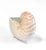 1970s Vintage Fitz & Floyd Pink Footed Nautilus Shell Planter 10" For Sale - Image 5 of 8