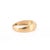 Metal Genuine Tanzanite Ring in 18k Solid Yellow Gold Size 4 For Sale - Image 7 of 12