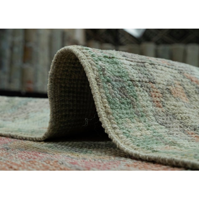 Textile Turkish Oushak Runner Rug 2'9" x 26'8" #17530 For Sale - Image 7 of 8