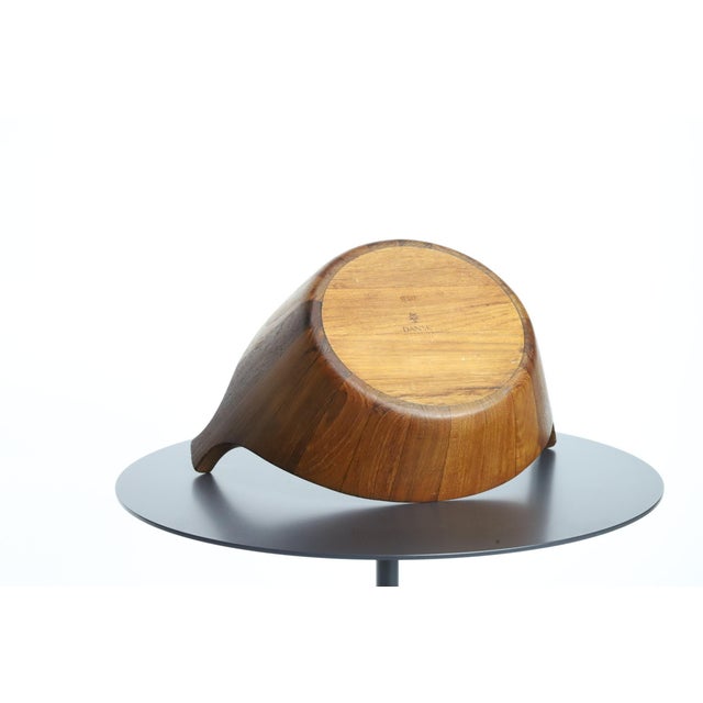 1950s Dansk Teak Staved Viking Salad Bowl by Jens Quistgaard For Sale - Image 15 of 17