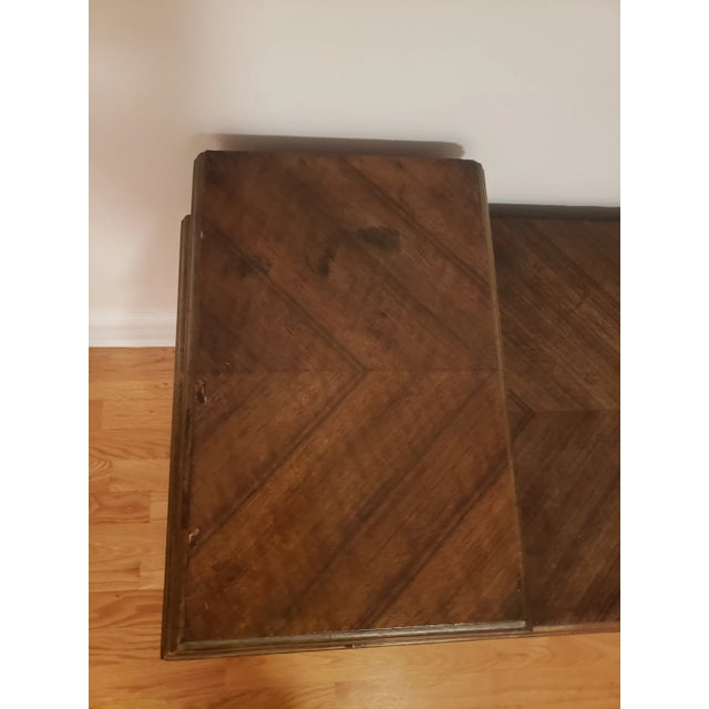 Chestnut Early 20th Century French-Style Vanity For Sale - Image 8 of 13