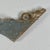 Early 20th Century Architectural Salvage Decorative Wood Valance Element in Blue Gray & Crescent Design For Sale - Image 10 of 12