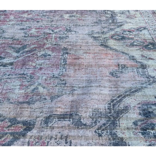 10ft 6in X 13ft Washable Nostaglia Area Rug For Sale - Image 13 of 13