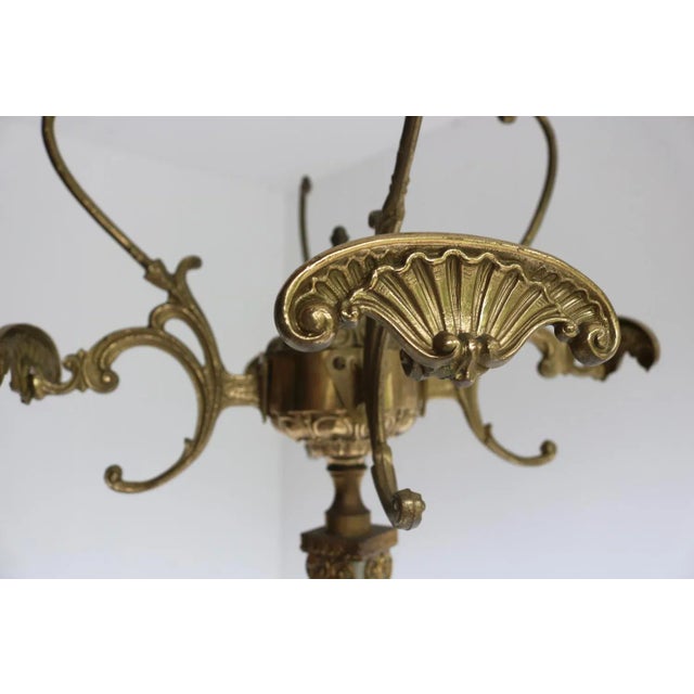 Mid-Century Modern Brass & Marble Free Standing Coat Rack, Italy, 1960s For Sale - Image 3 of 10