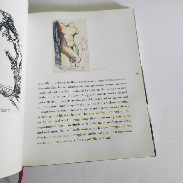 Anthony Quinn Anthony Quinn's Eye Large Coffee Table Book With Extras, by D. Kuspit For Sale - Image 4 of 10