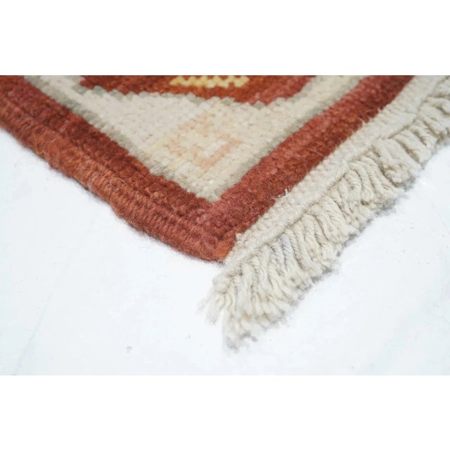 Traditional Oushak Rug 6' X 9' For Sale - Image 3 of 10