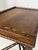 Henredon Historic Natchez Collection Chippendale Style Fretwork Silver Table / Tea Table For Sale - Image 13 of 14