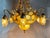French 1970 French Louis XVI Bronze Gold Crystal Chandelier For Sale - Image 3 of 18