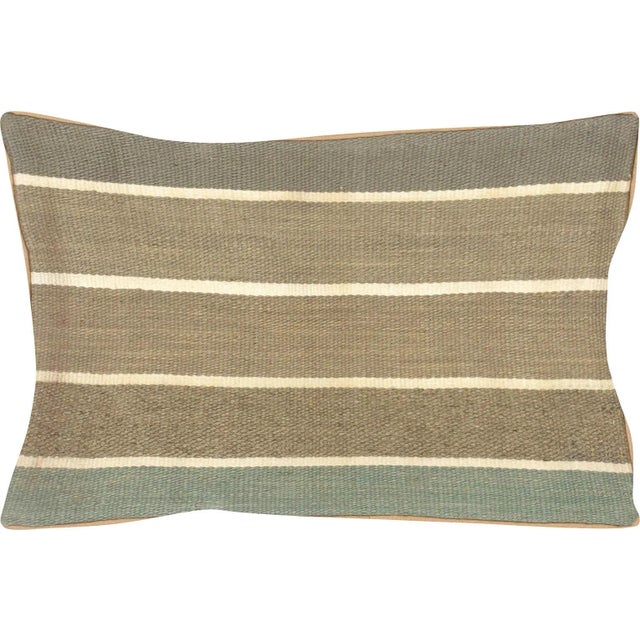 Mid-Century Modern 1960s Turkish Kilim Pillow For Sale - Image 3 of 3