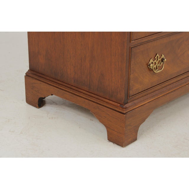 Hickory Chair Co George III Secretary Desk For Sale - Image 12 of 18