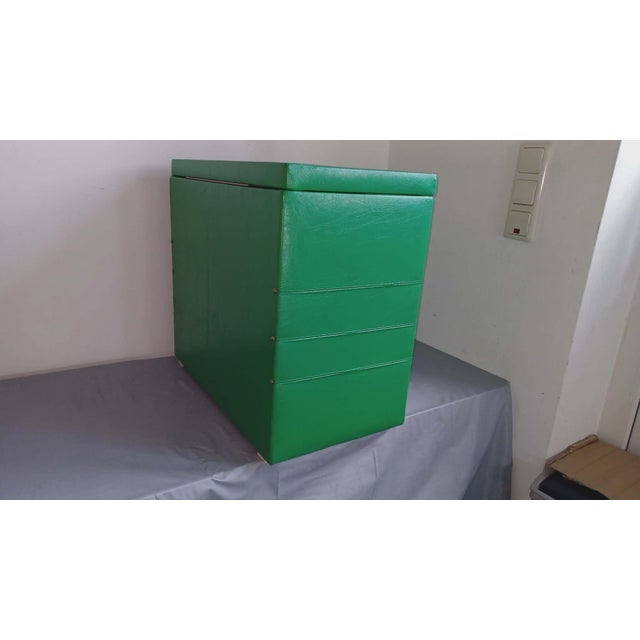 Vintage Green Chest, 1960s For Sale - Image 4 of 18
