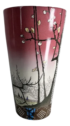 Grand Porcelain Vase by Fabienne Jouvin