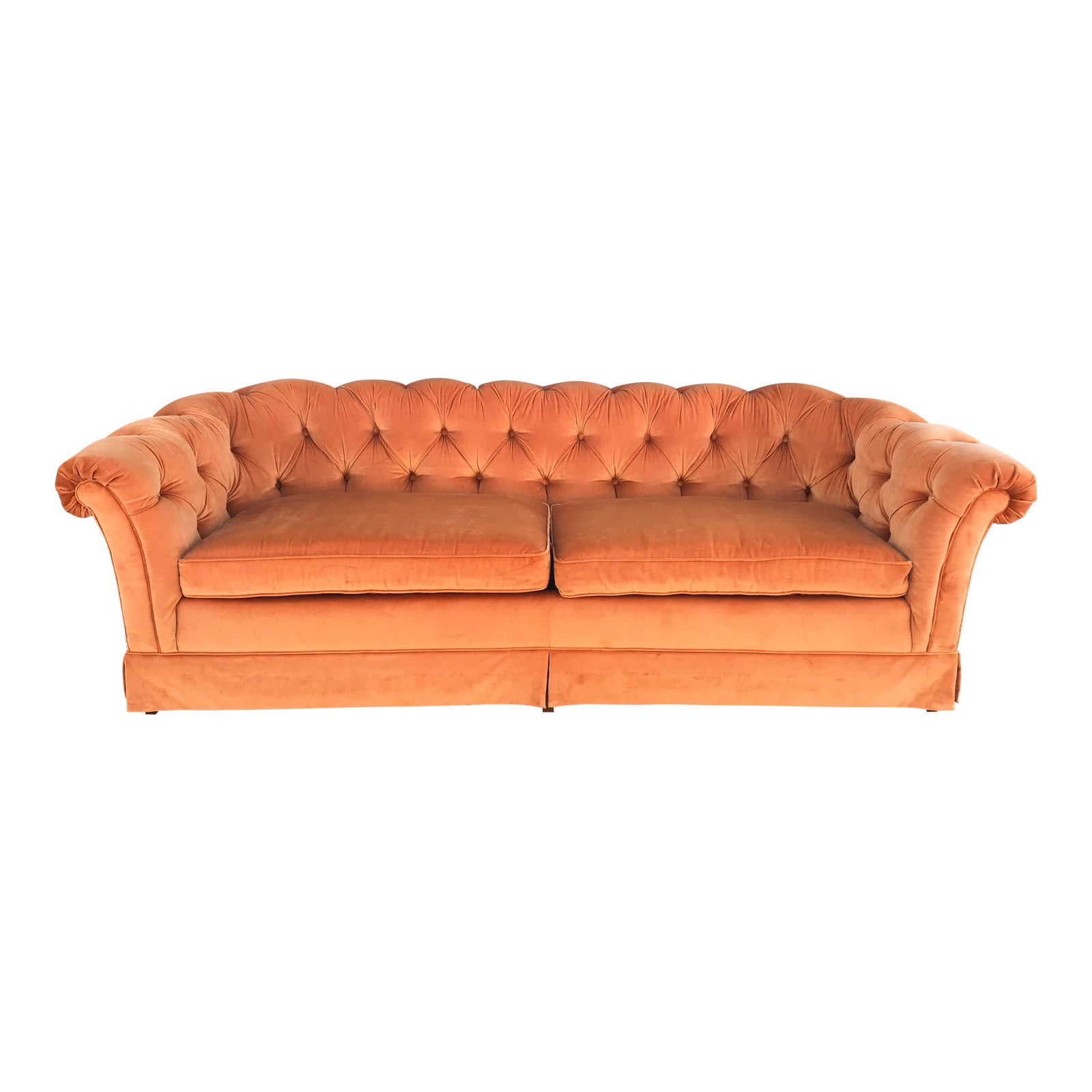 Vintage Drexel Heritage Chesterfield Style Sofa Chairish